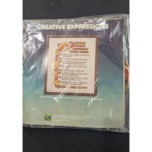 Creative Expressions 12"x14" Kitchen Witch Cross-Stitch Kit  Magically Delightfu